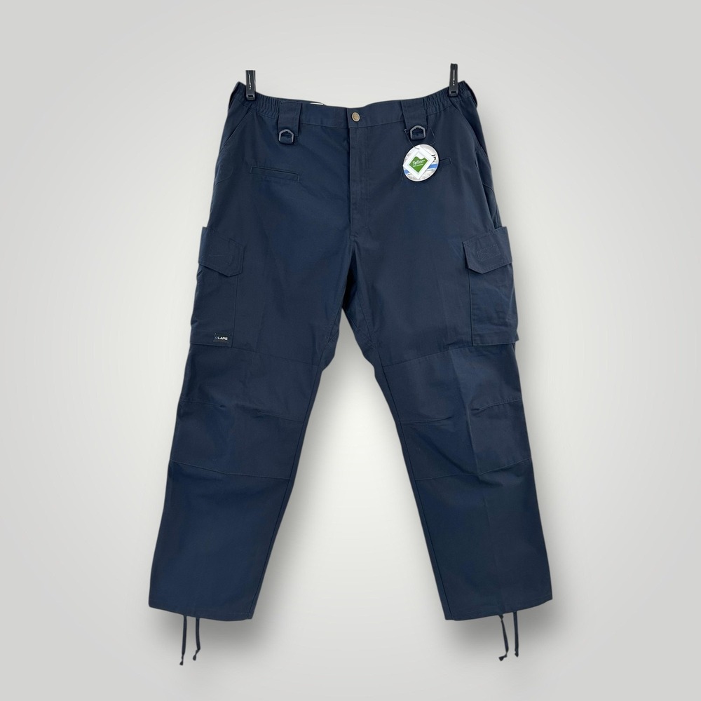 LAPG Operator Tactical Pants Mens 44x32 Navy Cargo‎ Elastic Waist Workwear